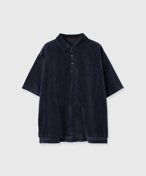 CREDONA（クレドナ）の「COTTON VELOUR OVER POLO/コットンベロア