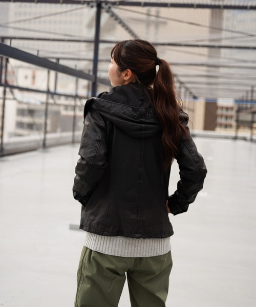 AVIREX（アヴィレックス）の「≪直営店限定≫HOODIE LEATHER RIDERS