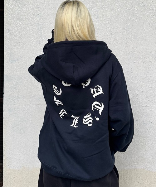HEAVY WEIGHT 12.7oz LOGO ZIP HOODIE 長袖 パーカー 春服 秋服 冬服