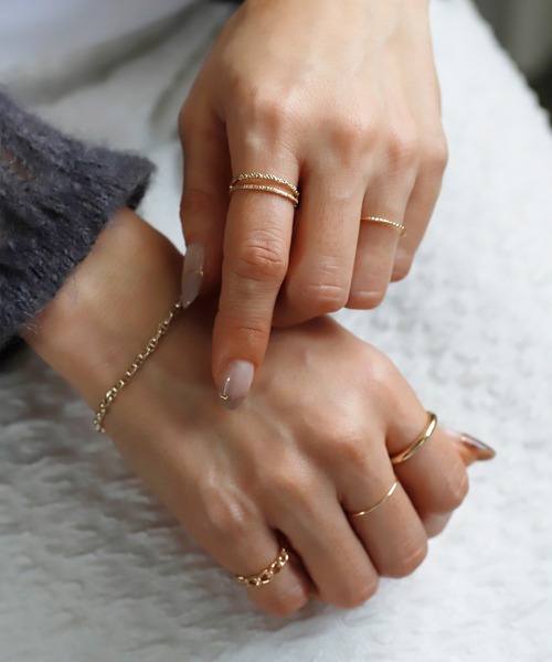 SIENA ROSE（シエナロゼ）の「Dainty・リング[ねじねじ]（リング