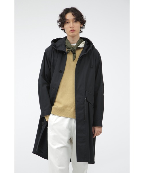 MHL. VINTAGE COTTON NYLON モッズコート ライナー付き MHL