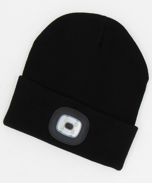 セール】KIKKERLAND/キッカーランド Rechargeable Light Up Beanie LED