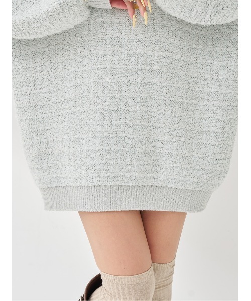 DDロゴツイードニットプルオーバー（ニット/セーター）｜Darich