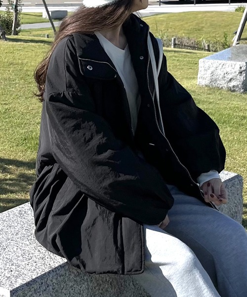 セール】中綿ドロストバルーンコート（ダウンジャケット/コート