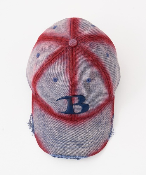 BEEDENキャップ beeden bd studs damage cap キャップ レオパード 新作