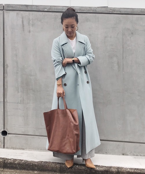Ameri（アメリ）の「LITTLE FLARE LONG COAT（その他アウター）」 - WEAR