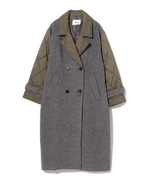 Ray BEAMS（レイビームス）の「RBS / キルティング キリカエ コート