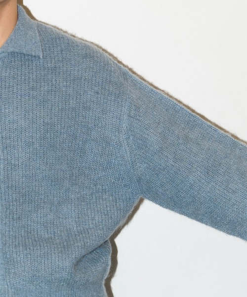 MOHAIR KNIT POLO SHIRT（ニット/セーター）｜GOAT ESSENCE（ゴート