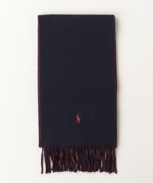 リバーシブル ウールブレンド マフラー（マフラー）｜POLO RALPH
