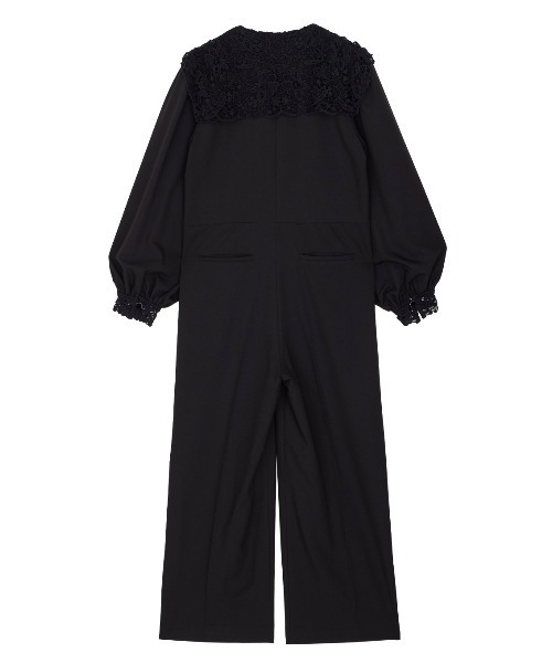 Ameri（アメリ）の「SAILOR LACE COLLAR JUMP SUIT（つなぎ