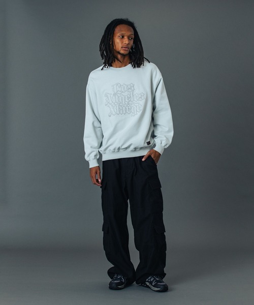 PATCHED OLD ENGLISH CREWNECK SWEATSHIRT（スウェット）｜XLARGE
