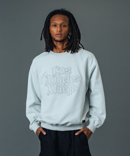 PATCHED OLD ENGLISH CREWNECK SWEATSHIRT（スウェット）｜XLARGE