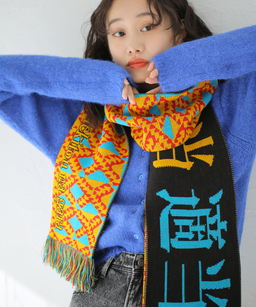 MONTMARTRE NEW YORK】Tekitou Scarf：マフラー（マフラー