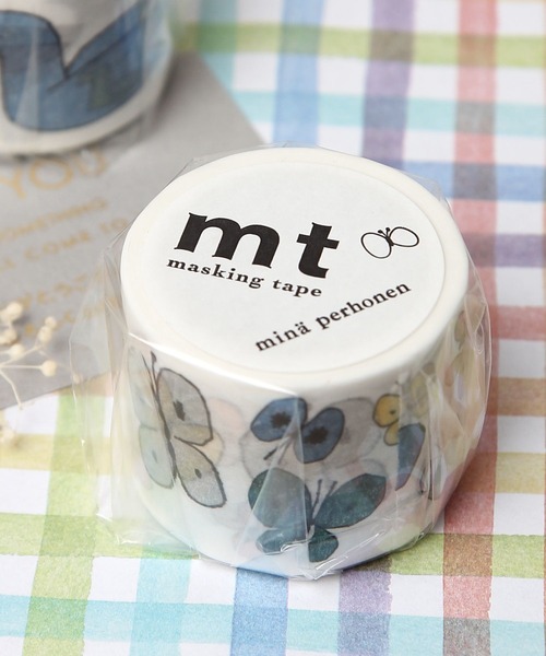 mt × mina perhonen】マスキングテープ 35mm（ステッカー/テープ