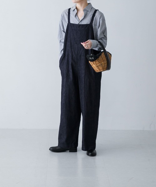 かぐれ（カグレ）の「デニムイージーサロペット（サロペット