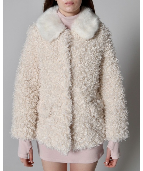 epine（エピヌ）の「poodle collar fur coat（その他アウター）」 - WEAR