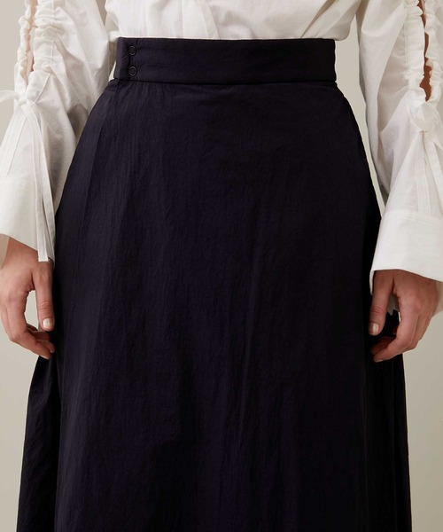ATON（エイトン）の「【ATON/エイトン】HAND DYE NYLON WRAP SKIRT