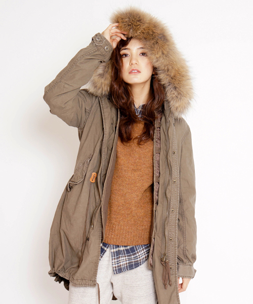 00's archive goa 亜熱帯 モッズコート アウター ブラウン 00's