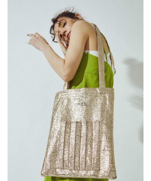 UN3D.（アンスリード）の「オリガミポケットラメトート（トートバッグ