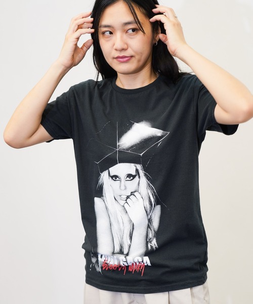 THRIFTY LOOK / スリフティールック THRIFTY 'LADY GAGA' TEE