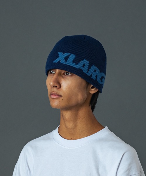 STANDARD LOGO BEANIE（ニットキャップ/ビーニー）｜XLARGE