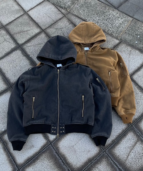 ANDER HUNK（アンダーハンク）の「Short Duck Hood Jacket/ショート