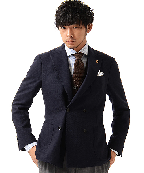BEAMS F（ビームスエフ）の「LARDINI / 4ボタンダブルブレスト