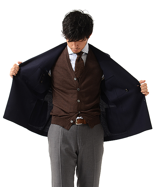 BEAMS F（ビームスエフ）の「LARDINI / 4ボタンダブルブレスト