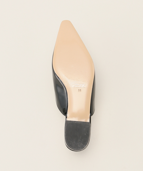 セール】NEBULONI E. （ネブローニ）Pink Ribbon Patent ミュール