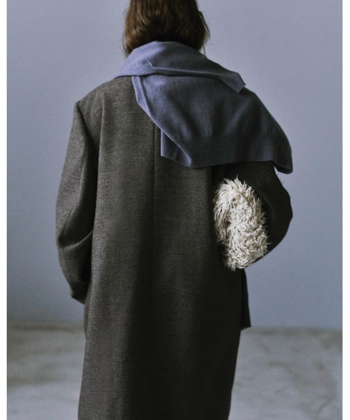 セール】Wool 100% Chester Coat（ステンカラーコート）｜TODAYFUL