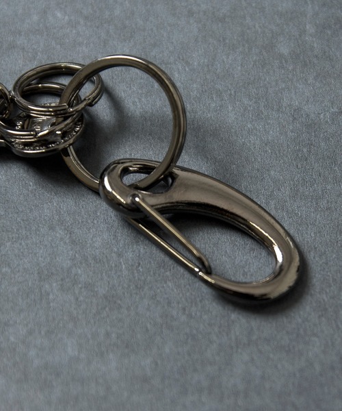 NUMBER (N)INE】シルバー999 N(N)ロゴ ROCK KEY キーホルダー Made in