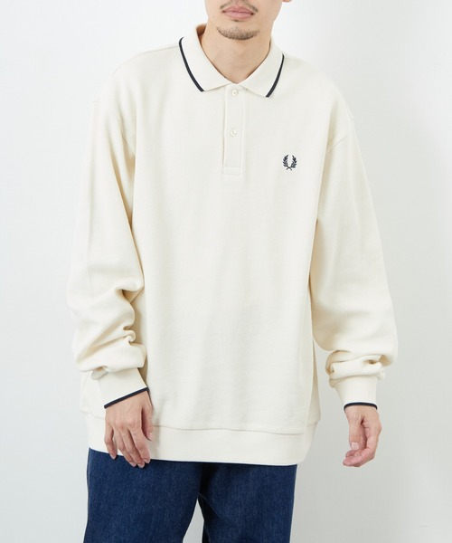セール】[FRED PERRY/フレッドペリー] 別注 ワンポイントロゴ刺繍