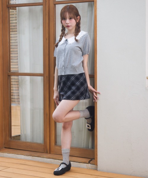 TITTY&CO.（ティティーアンドコー）の「チェック柄タイトスカート