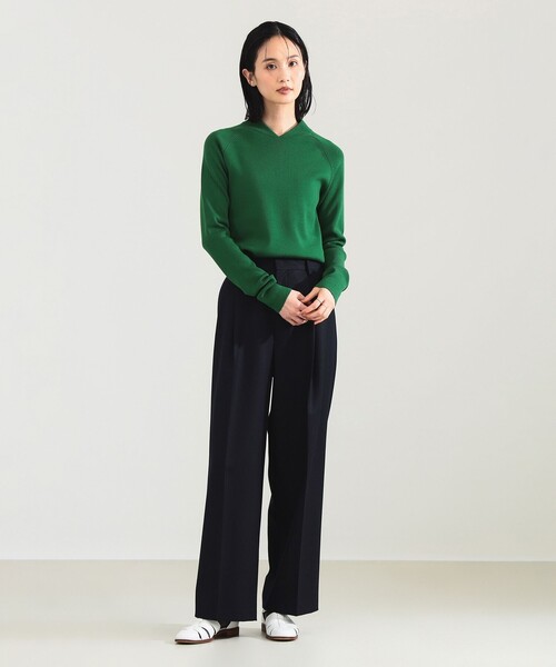 セール】【1/1値下げ】AK+1 / 1タック ウール ワイドパンツ（その他