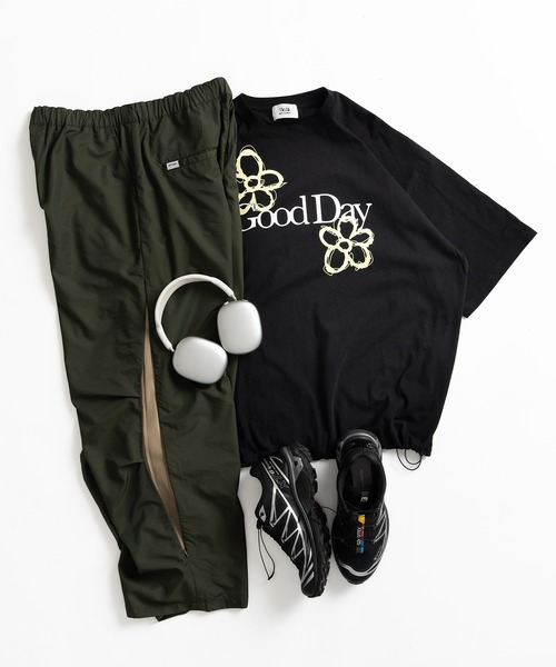 SIDE ZIP KNEE TUCK PANTS / サイドジップニータックパンツ（その他