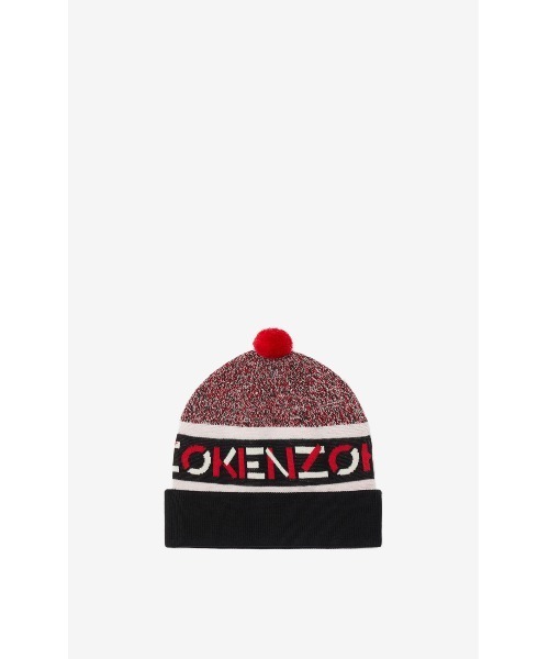 KENZO VERDY エンブロイド ビーニー KENZOニット帽
