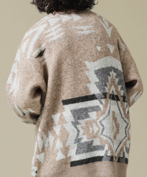 NANO universe（ナノユニバース）の「PENDLETON/別注 ニットトッパー