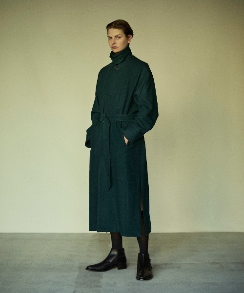 Juha（ユハ）の「BELTED OVER COAT（ステンカラーコート）」 - WEAR