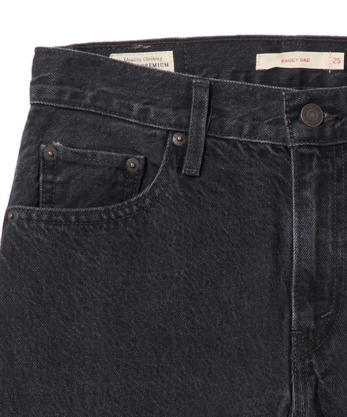Levi's/リーバイス バギーデニム BAGGY DAD BLACK STONE WASH（デニム