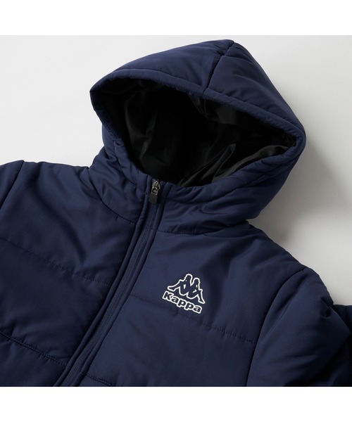 セール】Kappa カッパ ドローコード フード付き 中綿 ジャケット