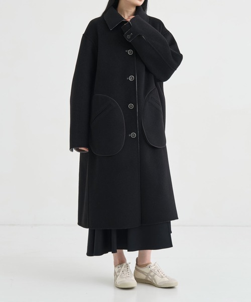 THE TOKYO/ザトウキョウ】CASHMERE REVERSIBLE OVER COAT/カシミヤ