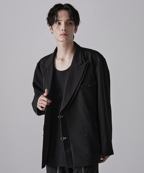 セール】【CLEL】Prime TR Double Lapel Tailored Jacket / プライムTR