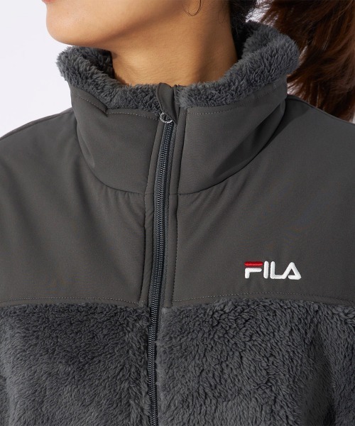 セール】モコモコトラックジャケット（その他トップス）｜FILA（フィラ