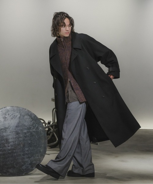 CASPER JOHN（キャスパージョン）の「Wool melton over coat/ウール