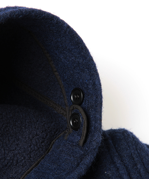 BEAMS（ビームス）の「GLOVERALL×BEAMS / 別注 ネイビー ウールボア