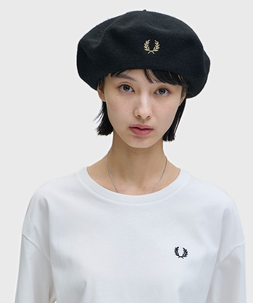 Wool Beret／フレッドペリーベレー帽（ハンチング/ベレー帽）｜FRED