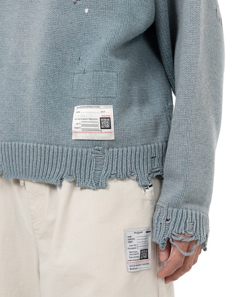 Whale Jacquard Knit Sweater（ニット/セーター）｜Maison MIHARA