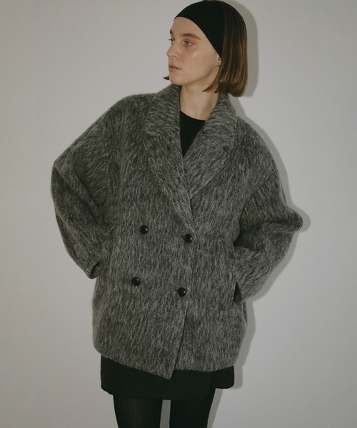 MANOF（マノフ）の「SHAGGY COCOON COAT（その他アウター）」 - WEAR