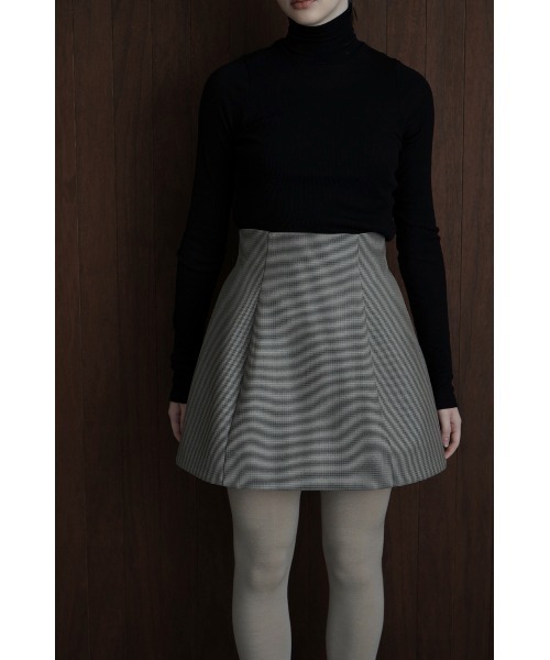 CLANE（クラネ）の「CLANE/クラネ/CONSTRUCTIVE MINISKIRT（スカート