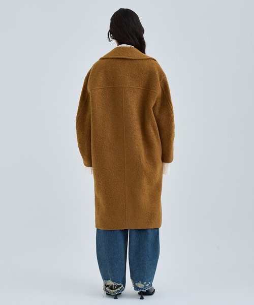 セール】【CLANE/クラネ】SHORT SHAGGY COCOON OVER COAT/ショート